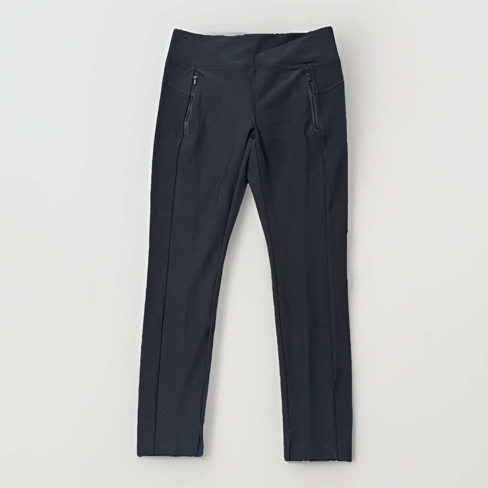 Athleta Stellar Crop Tight Women's Size MEDIUM M Black Commute Workwear Leggings